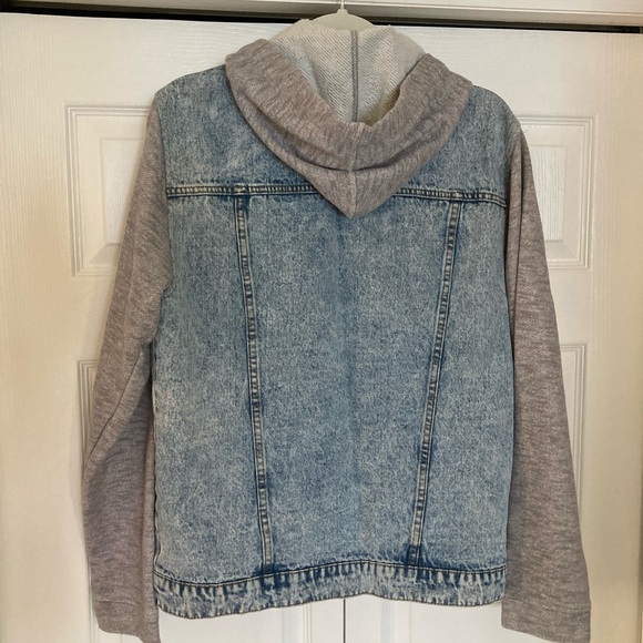Blue Denim Jacket hooded - Picture 9 of 10